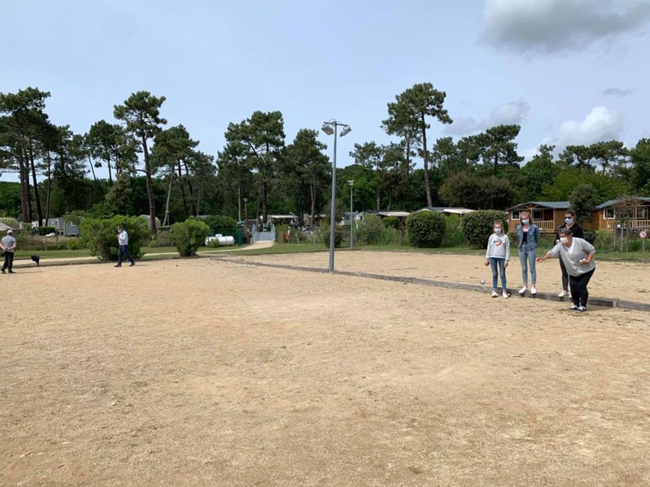 Mobil Home Tout Confort Camping Les Viviers Cap Ferret Lege-Cap-Ferret Bagian luar foto