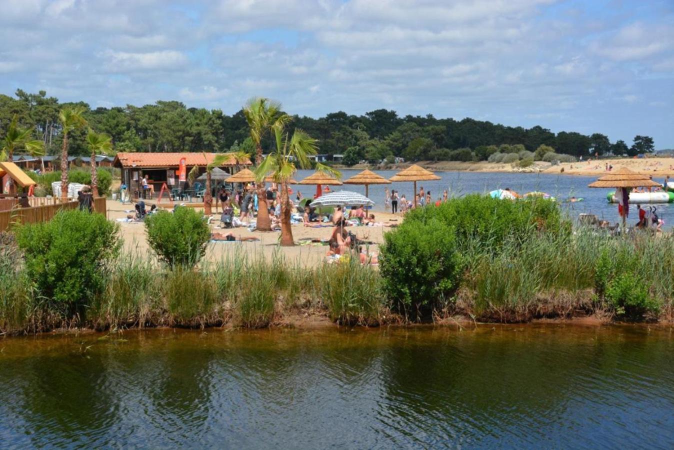 Mobil Home Tout Confort Camping Les Viviers Cap Ferret Lege-Cap-Ferret Bagian luar foto