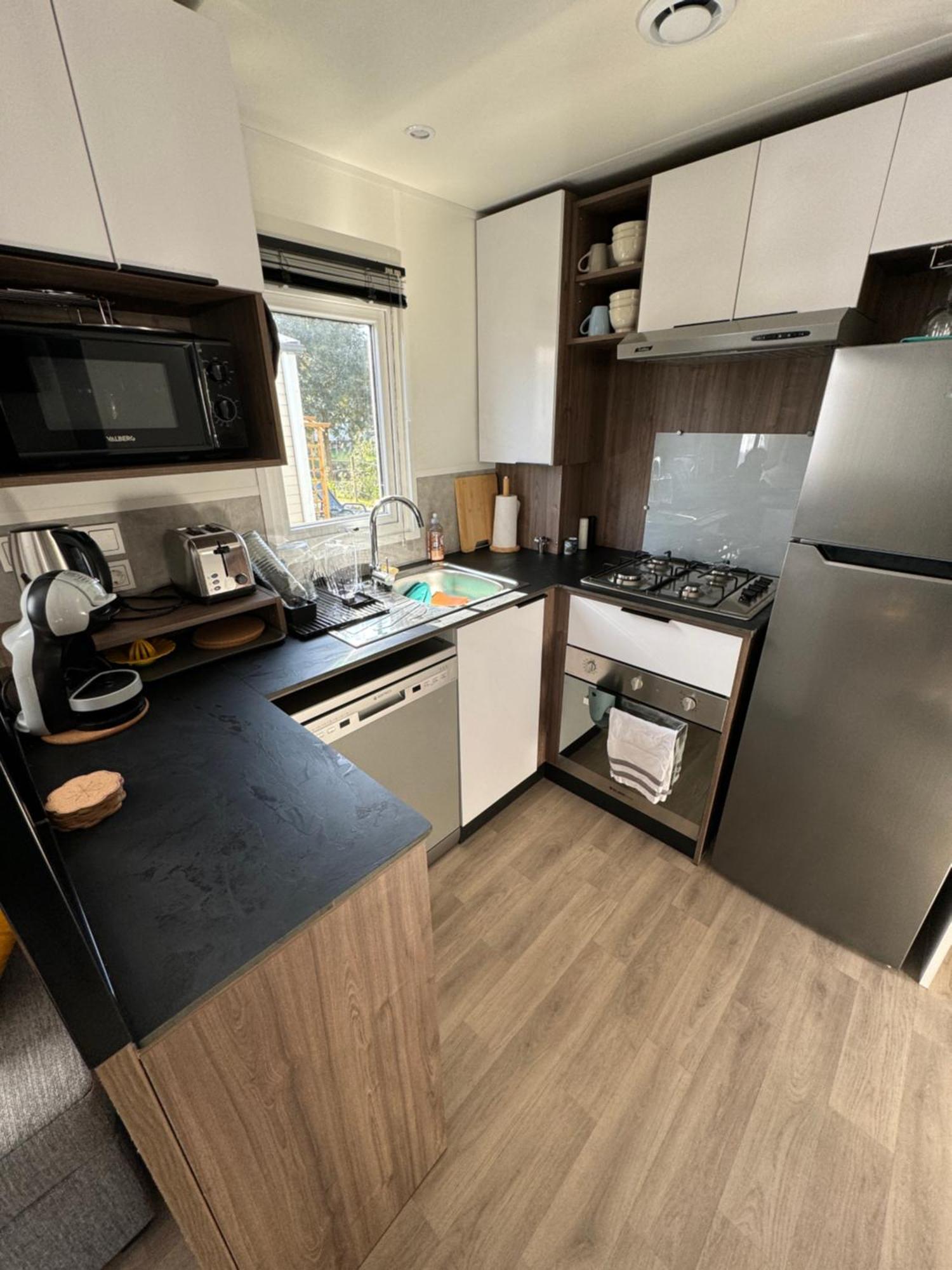 Mobil Home Tout Confort Camping Les Viviers Cap Ferret Lege-Cap-Ferret Bagian luar foto