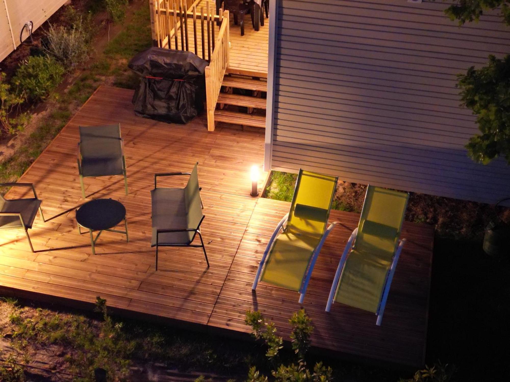Mobil Home Tout Confort Camping Les Viviers Cap Ferret Lege-Cap-Ferret Bagian luar foto